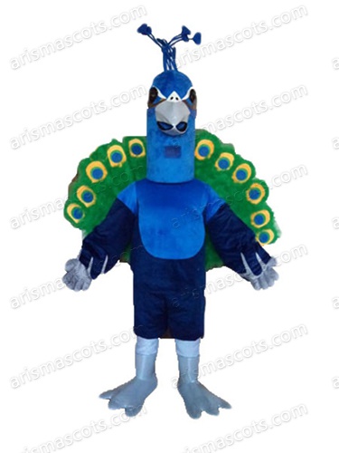 Peacock mascot costume
