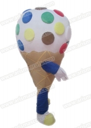 Ice Cream Mascot Costume