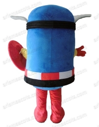 Captain America Minion mascot