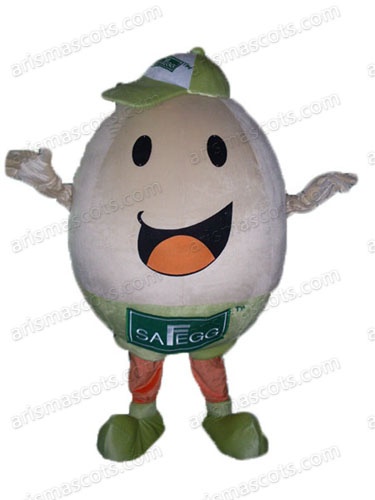 Egg Mascot Costume
