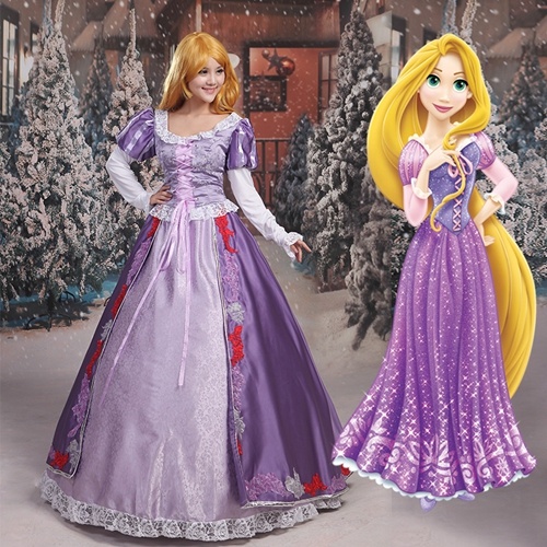 Princess Tangled Rapunzel Costume