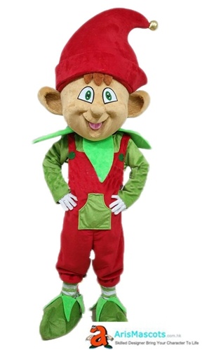 Christmas Elf Mascot