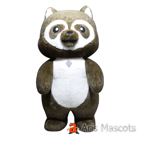 Inflatable Raccoon Costume