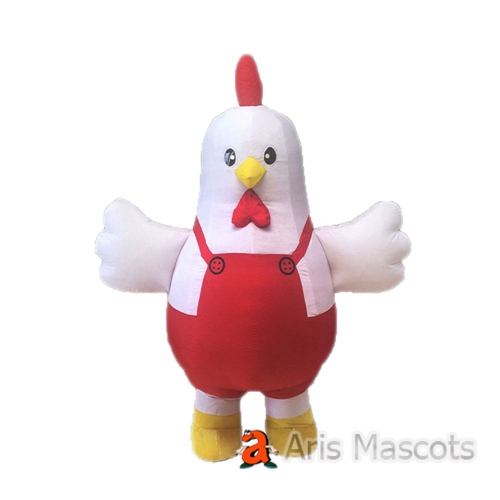 2.2m Inflatable Chicken Costume