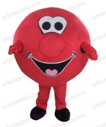 Red Clown Ball Mascot
