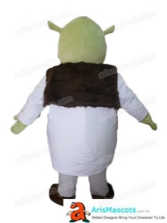 Shrek mascot costume