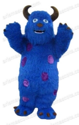 Blue Monster Mascot