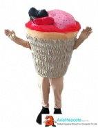 Cake Mascot Costume