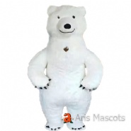 Inflatable Polar Bear Costume