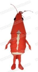 Shrimp Mascot Costume