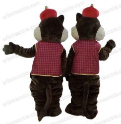 Chipmunks mascot costume